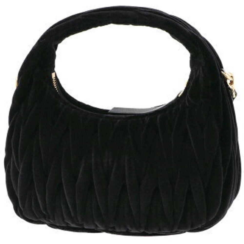 Miu Miu MATELASSE WANDER Hobo Shoulder Bag Velvet Wonder - Picture 3 of 9